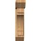 Ekena Millwork Merced Slat Rough Sawn Bracket w/ Offset Brace, Western Red Cedar, 8"W x 28"D x 36"H BKT0806X28X36MRC06RWR - alternate 3